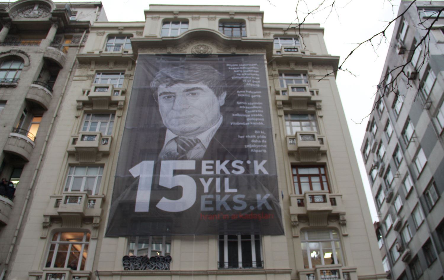 Hrant Dink, katledilişinin 15. yılında anıldı: ‘15 Eksik Yıl’
