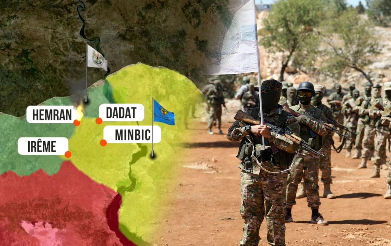 HTŞ, Cerablus'ta ağır silahlarla Türkiye’ye bağlı grubu vuruyor