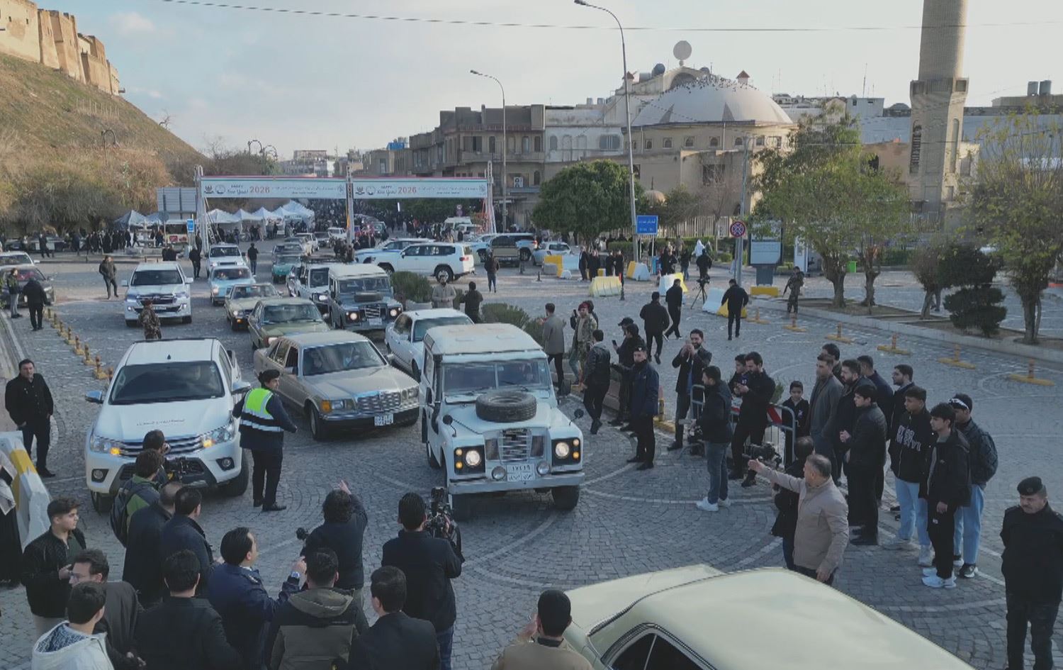 لە هەولێر ئۆتۆمبێلە کلاسیکییەکان نمایشکران؛ "خۆشە ئۆتۆمبێلەکەت تەنیا لای تۆ هەبێت"