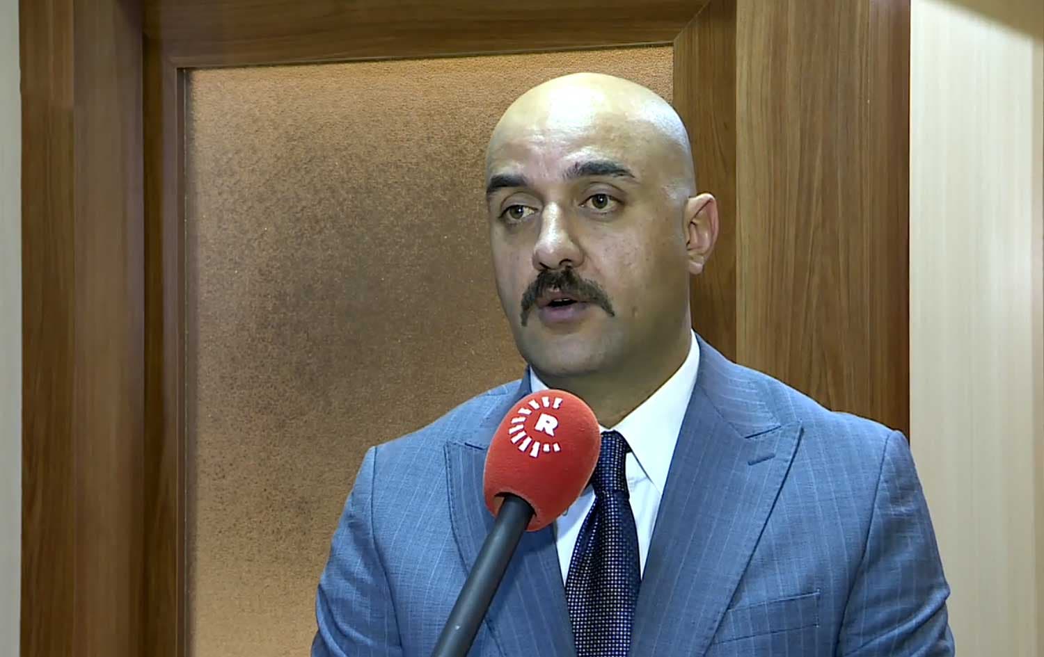 Arshad al-Hakim, spokesperson for the INSS, speaks to Rudaw on June 12, 2026. Photo: Screengrab/ Rudaw