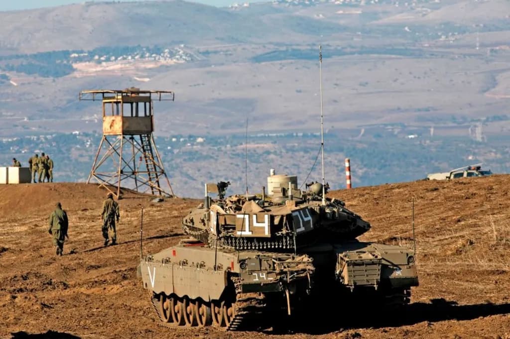 Israeli military outpost in Golan Heights. Photo: File/AFP