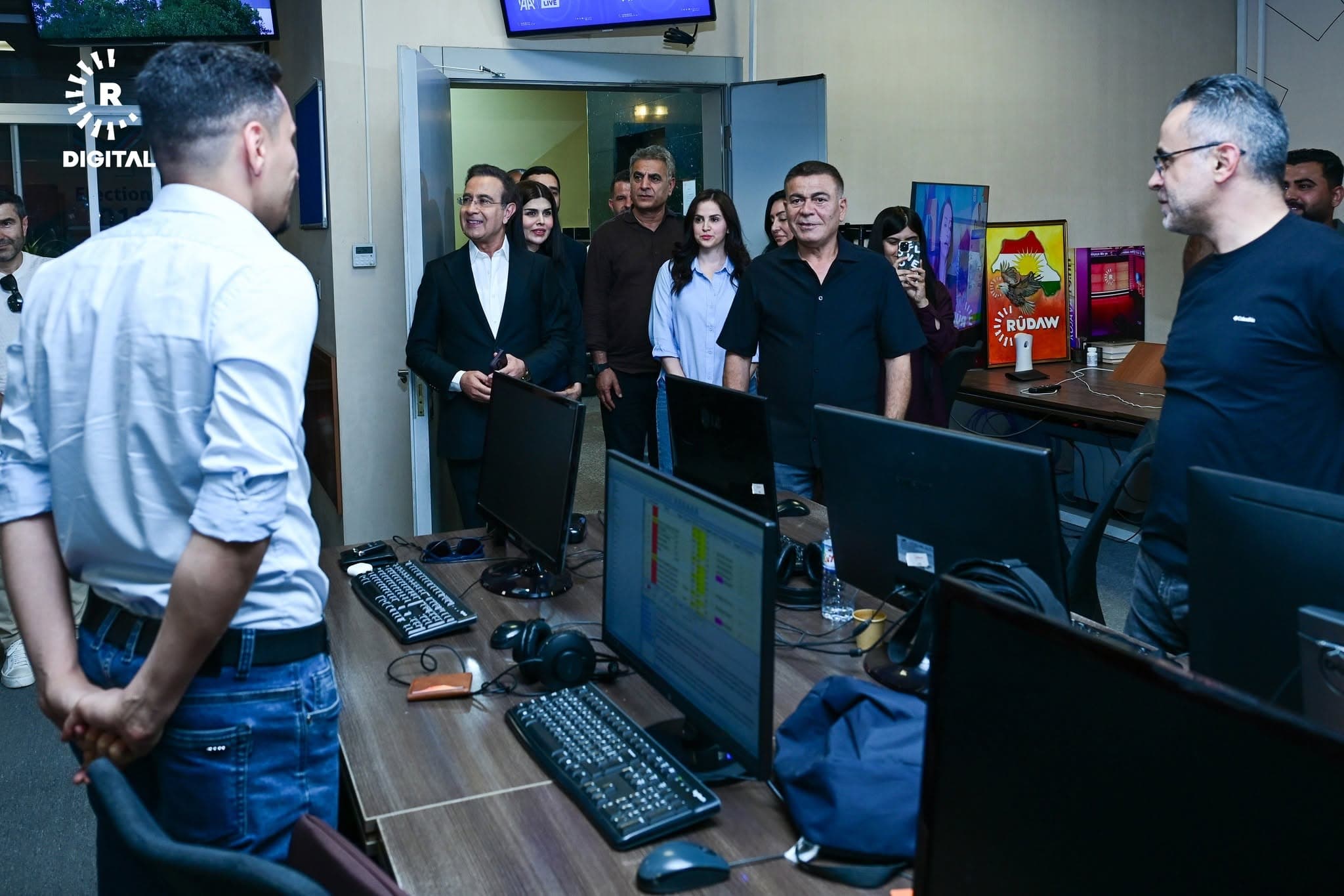 Hozan Dino'dan Rûdaw'a ziyaret
