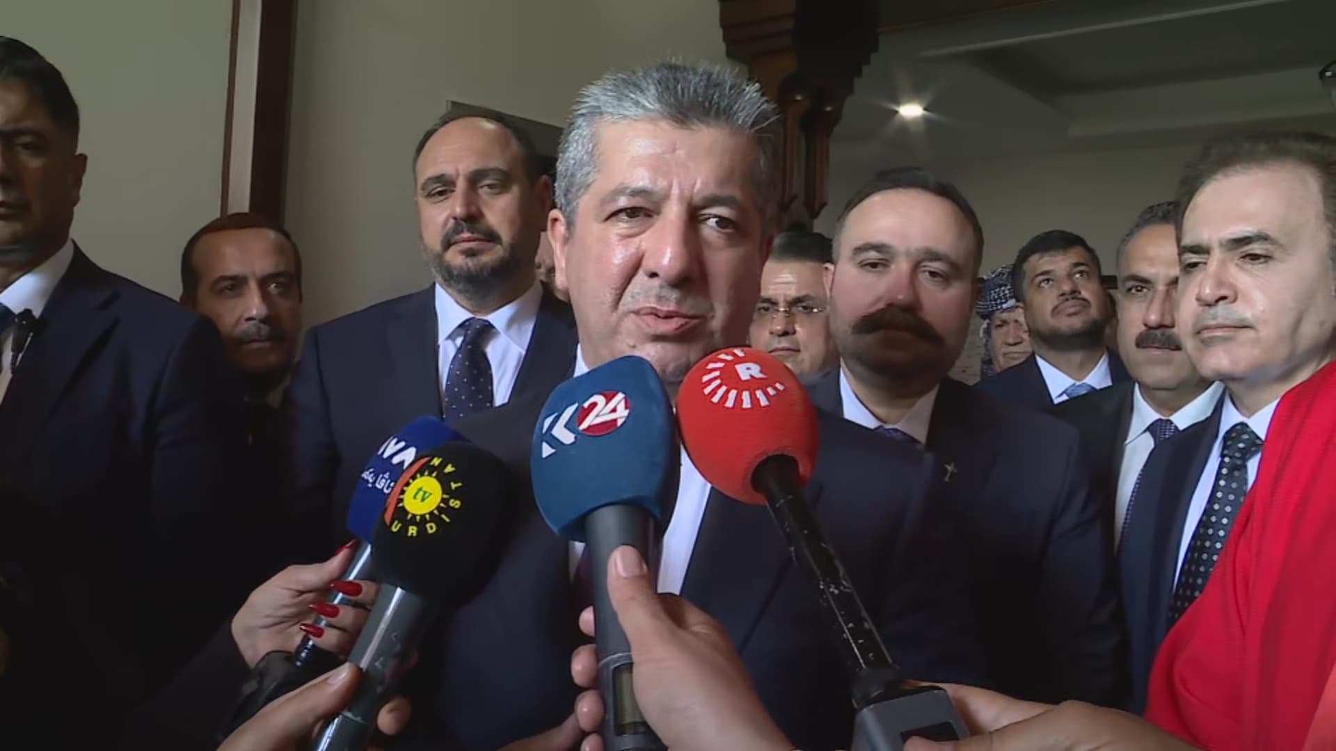 Serokwezîrê Herêma Kurdistanê Mesrûr Barzanî / Wêne: Rûdaw