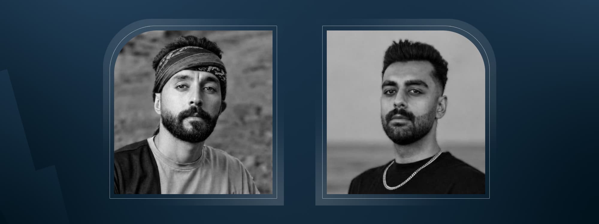 Undated photo of pro-reform protesters Javad Zamani and Abolfazl Saeedi, who were executed by Iranian authorities. Photo: Tavaana