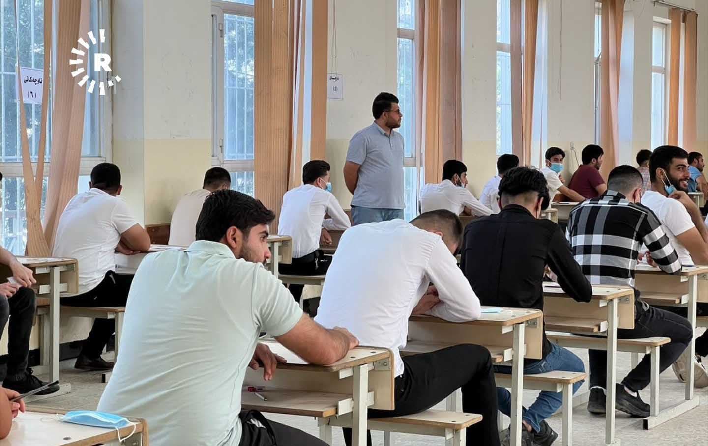 تاقیکردنەوەی پۆلی 12 ئامادەیی؛ وێنە: بڵند تاهیر - رووداو/ئەرشیڤ