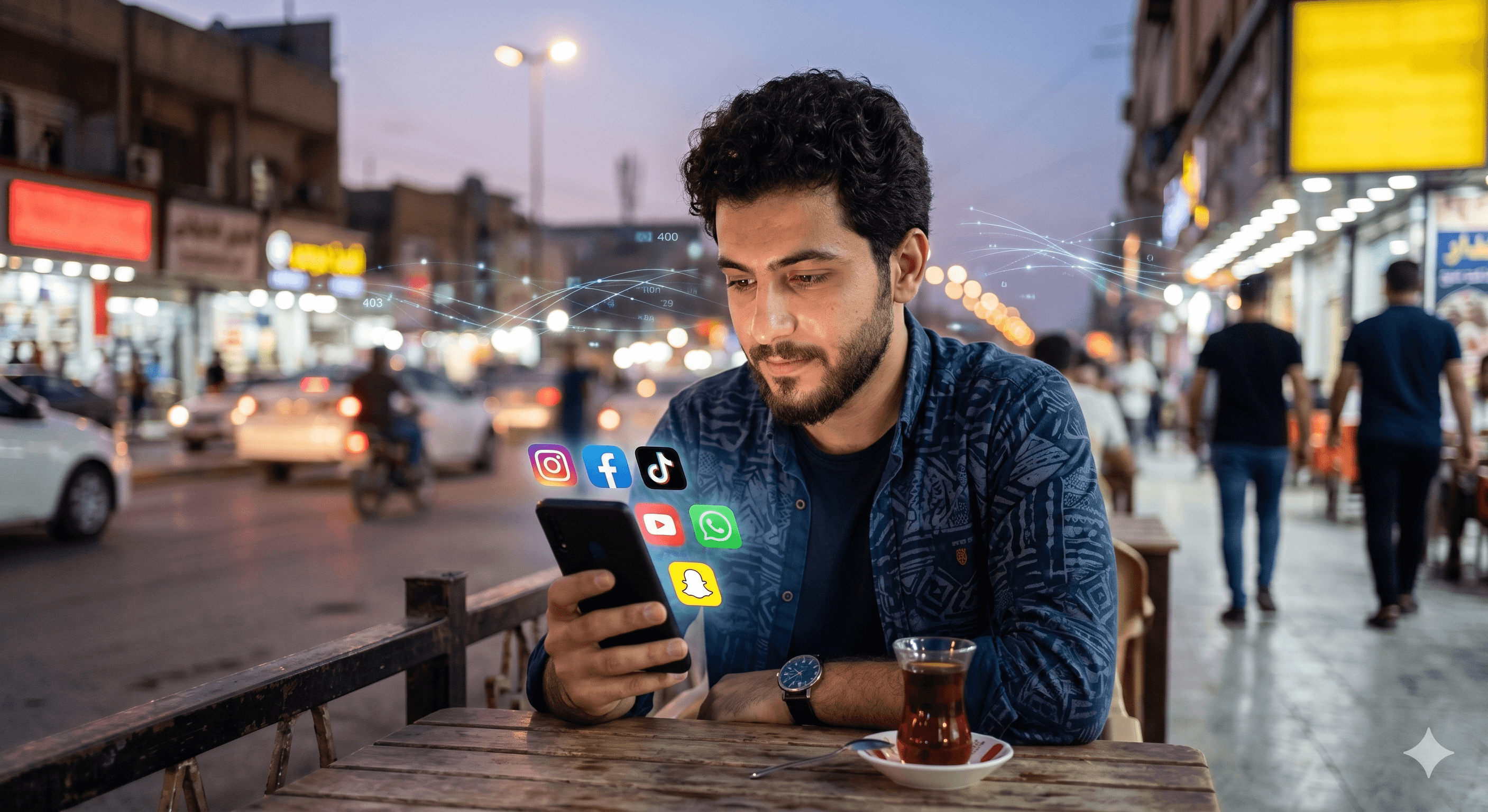 لە عێراق 50 ملیۆن سیمکارت و 40 ملیۆن هەژماری سۆشیاڵ میدیا هەن