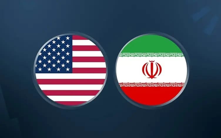 US and Iran flags. Graphic: Rudaw