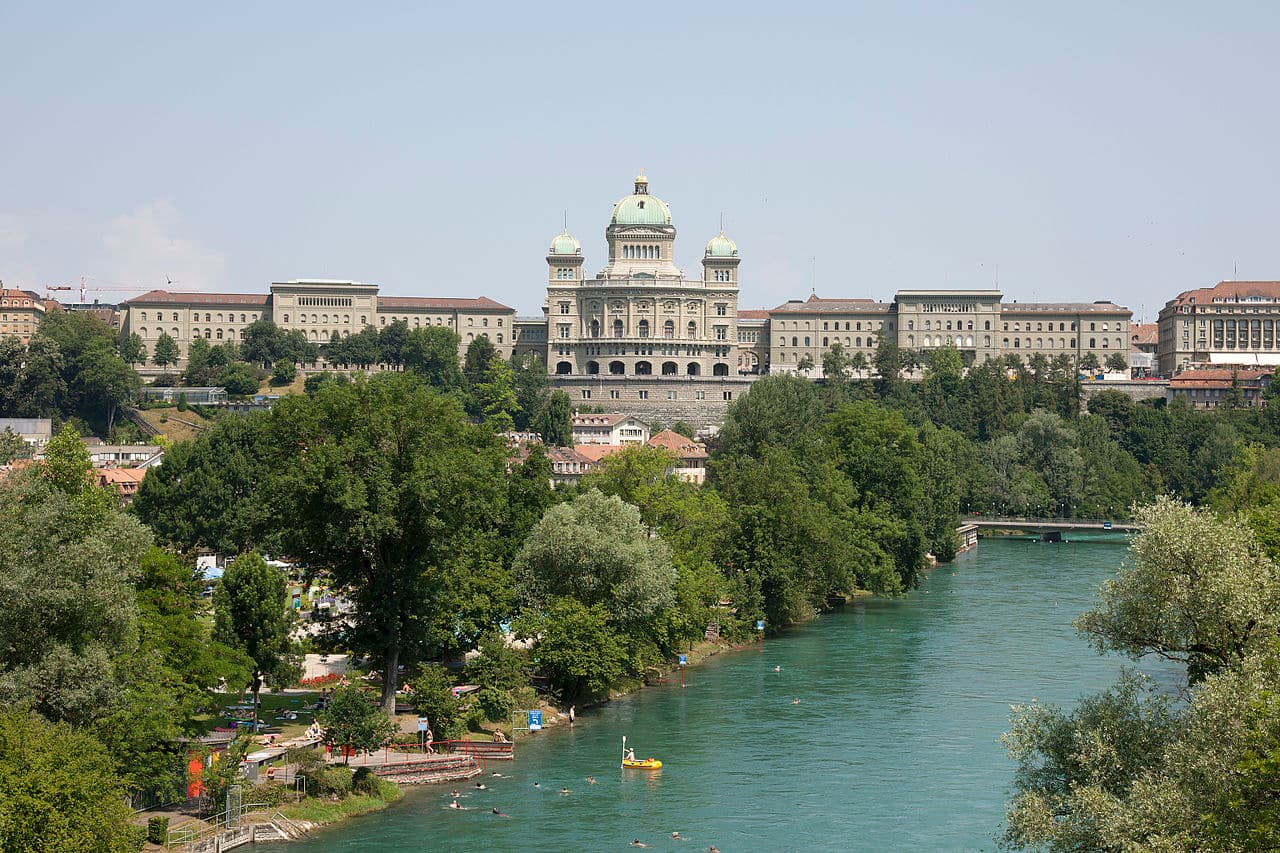 Undated picture of the Federal Palace of Switzerland housing Bern's federal department of foreign affairs. Photo: Wikimedia Commons