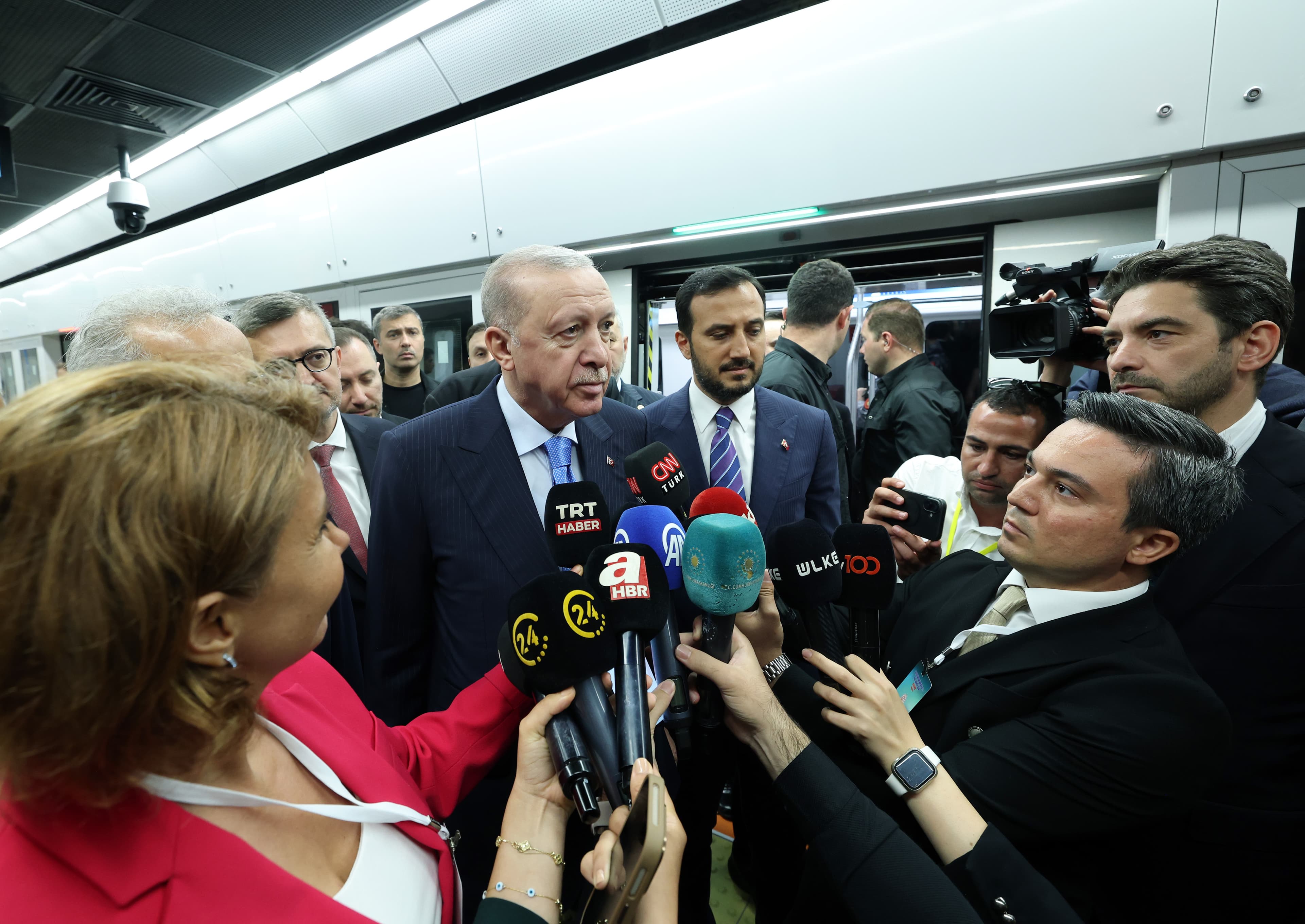 Gayrettepe-İstanbul Havalimanı-Halkalı Metro Hattı açıldı: 31 Temmuz'a kadar ücretsiz
