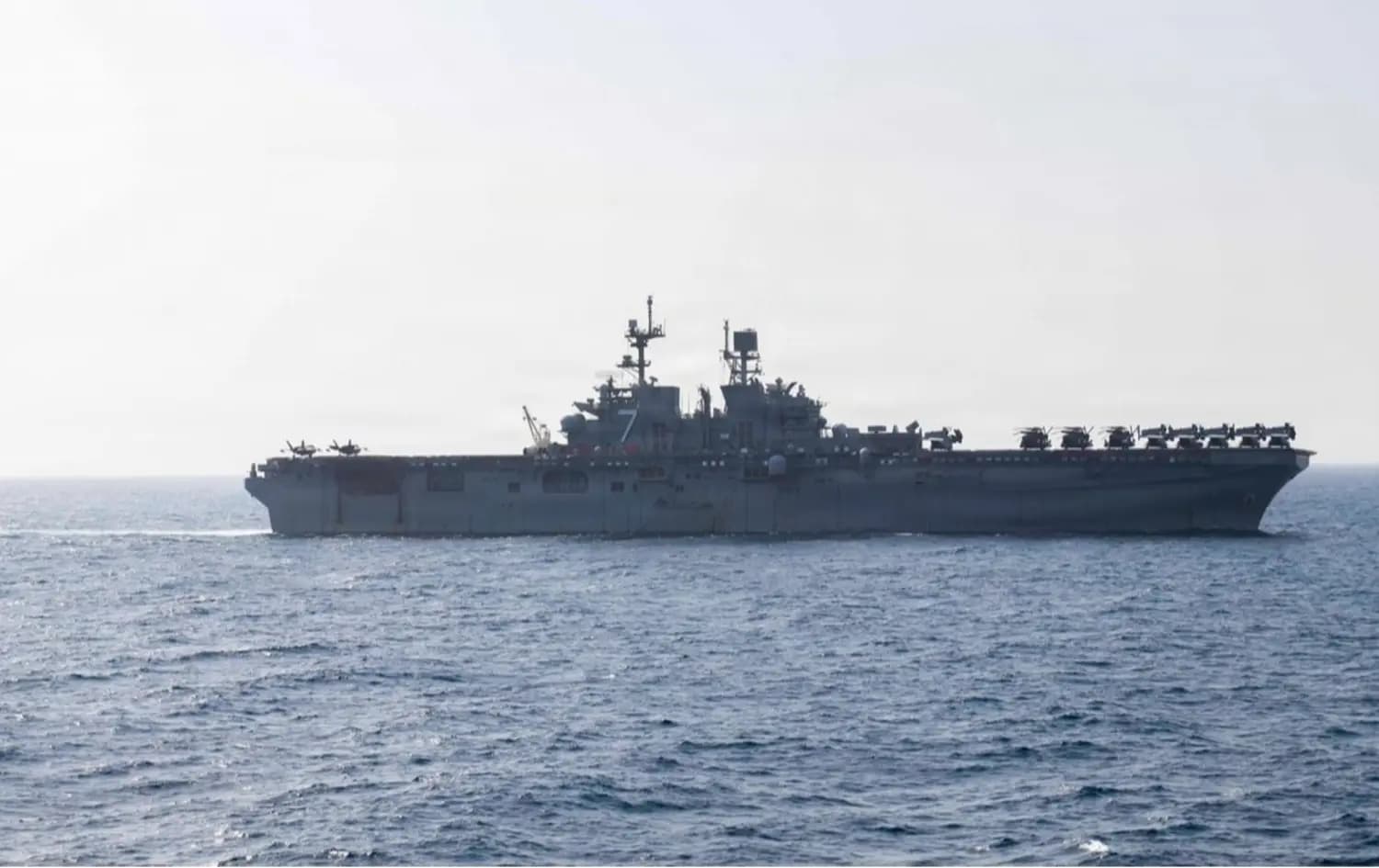 Keştiyeke şer a Amerîkayê / Wêne: CENTCOM