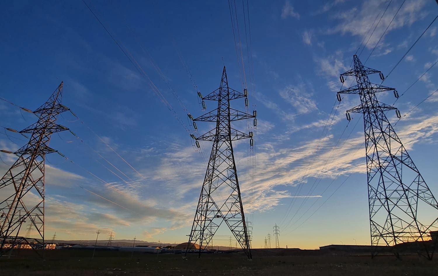 Stûnên elektrîkê / Wêne: Arşîv