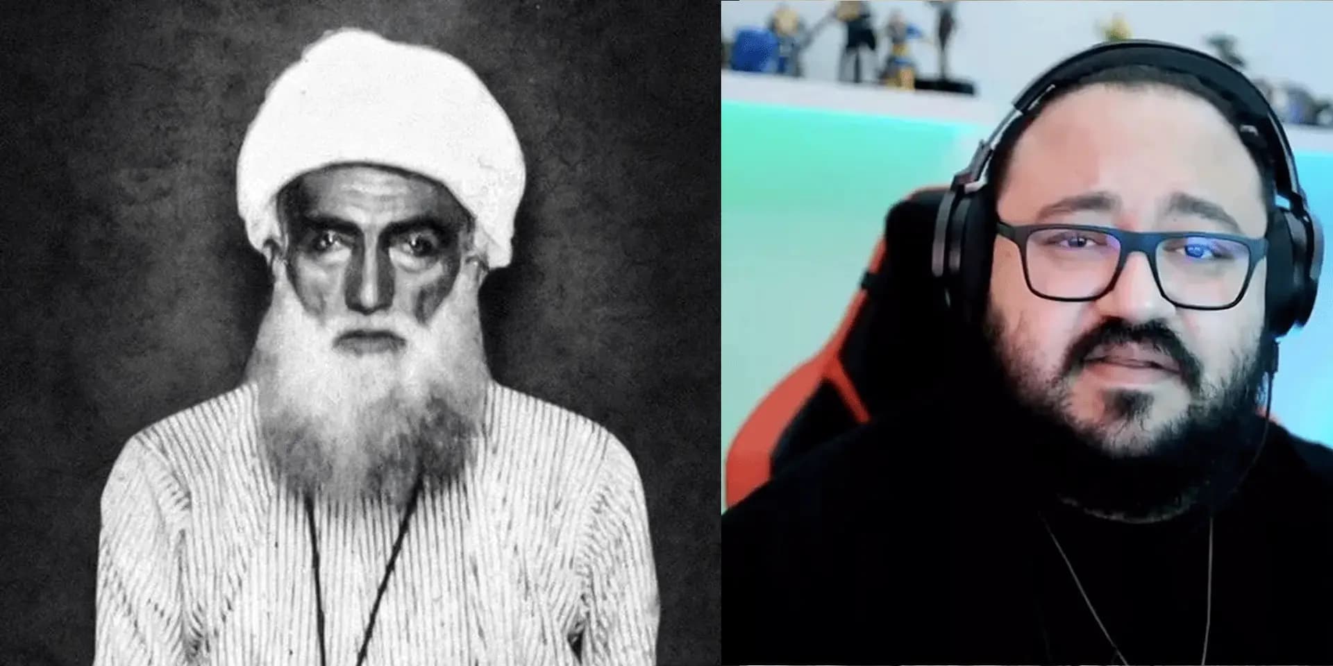 Şêx Seîd û Jahrein / Wêne: Rûdaw Grafîk