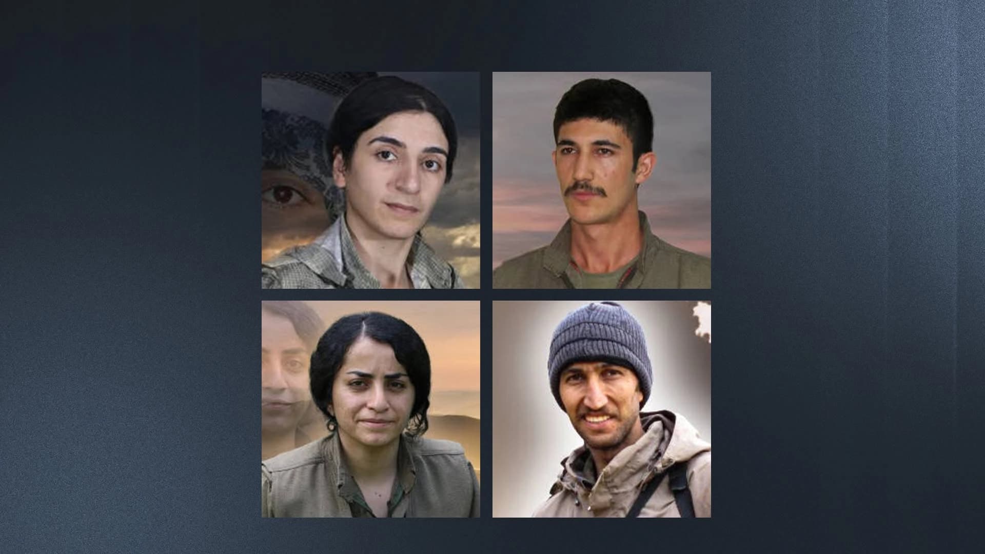 Hayatını kaybeden PJAK üyeleri / Foto: ANF