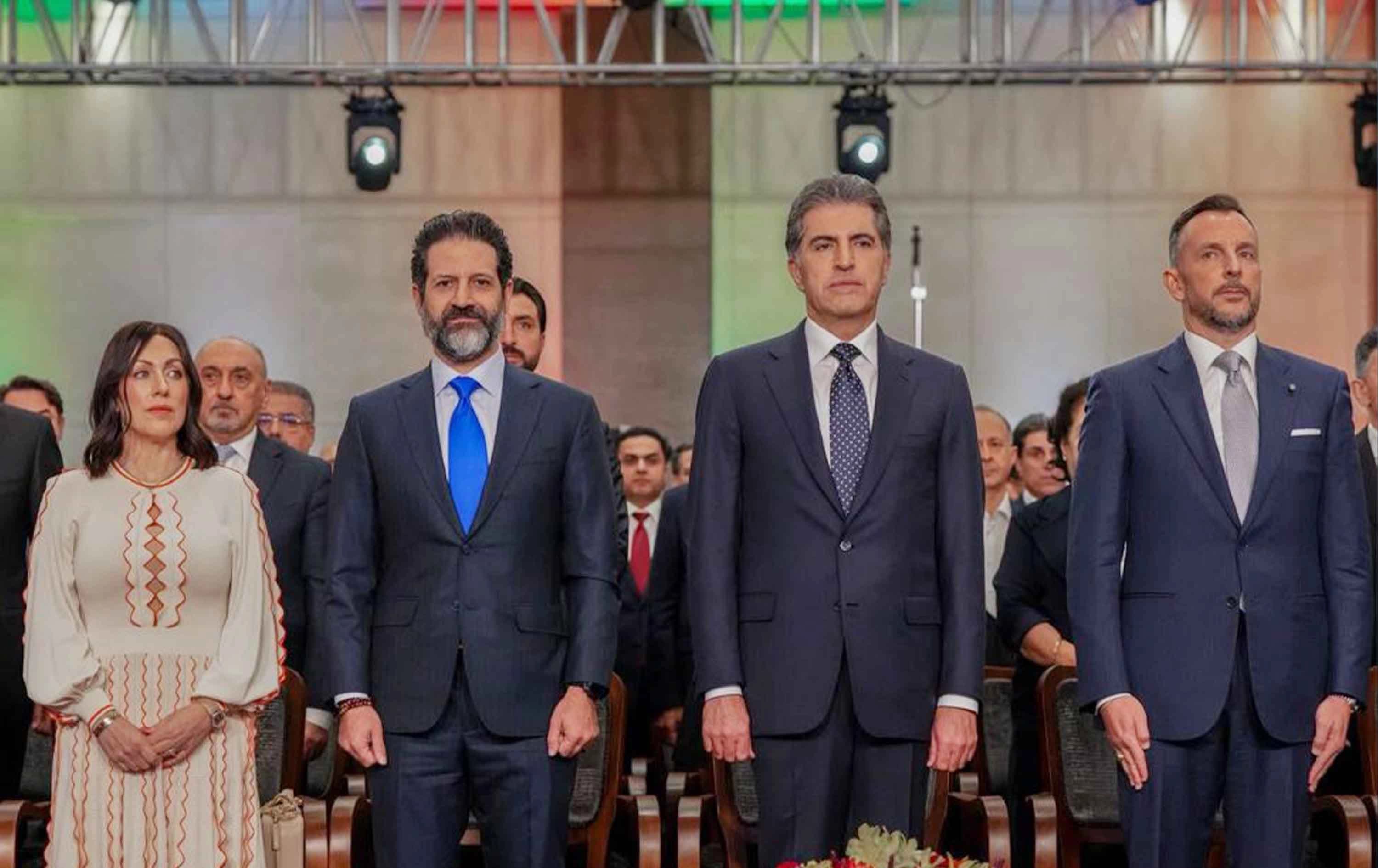 نيجيرفان بارزاني، قوباد طالباني ونيكولو فونتانا