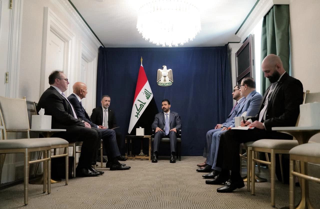 Iraqi Prime Minister Ali al-Zaidi met US President's Special Envoy to Iraq, Tom Barrack in Washington on July 13, 2026. Photo: PM office