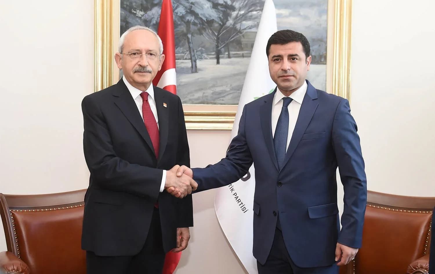 Kiliçdaroglu û Demîrtaş / Wêne: Arşîv