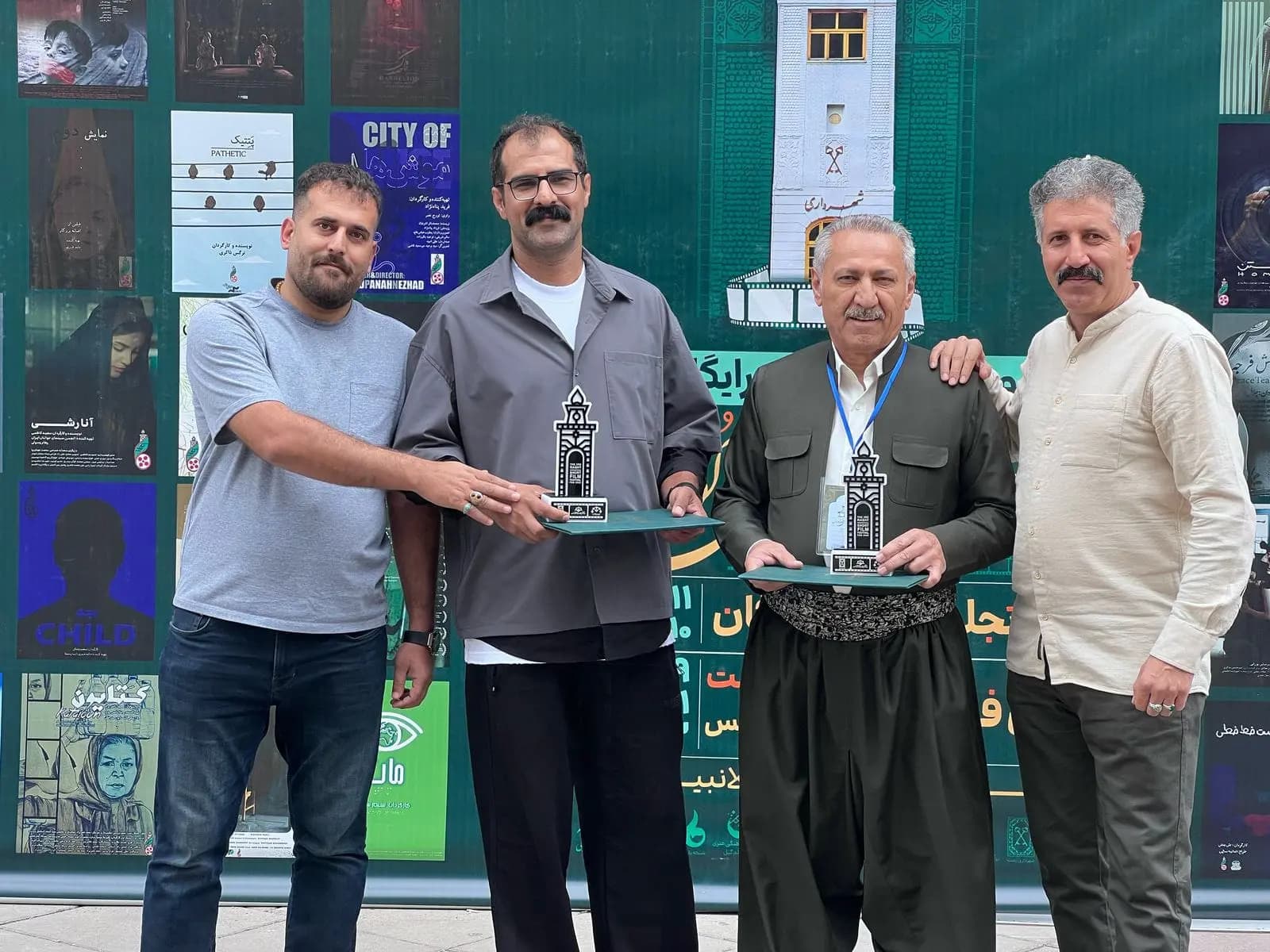Derhêner û lîstikvanên fîlma Janê / Wêne: Ji Rûdawê re hat şandin