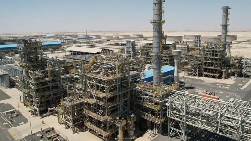 picture of al-Zour oil Refinery facility, in al-Zour, south of Kuwait City. File Photo: AFP