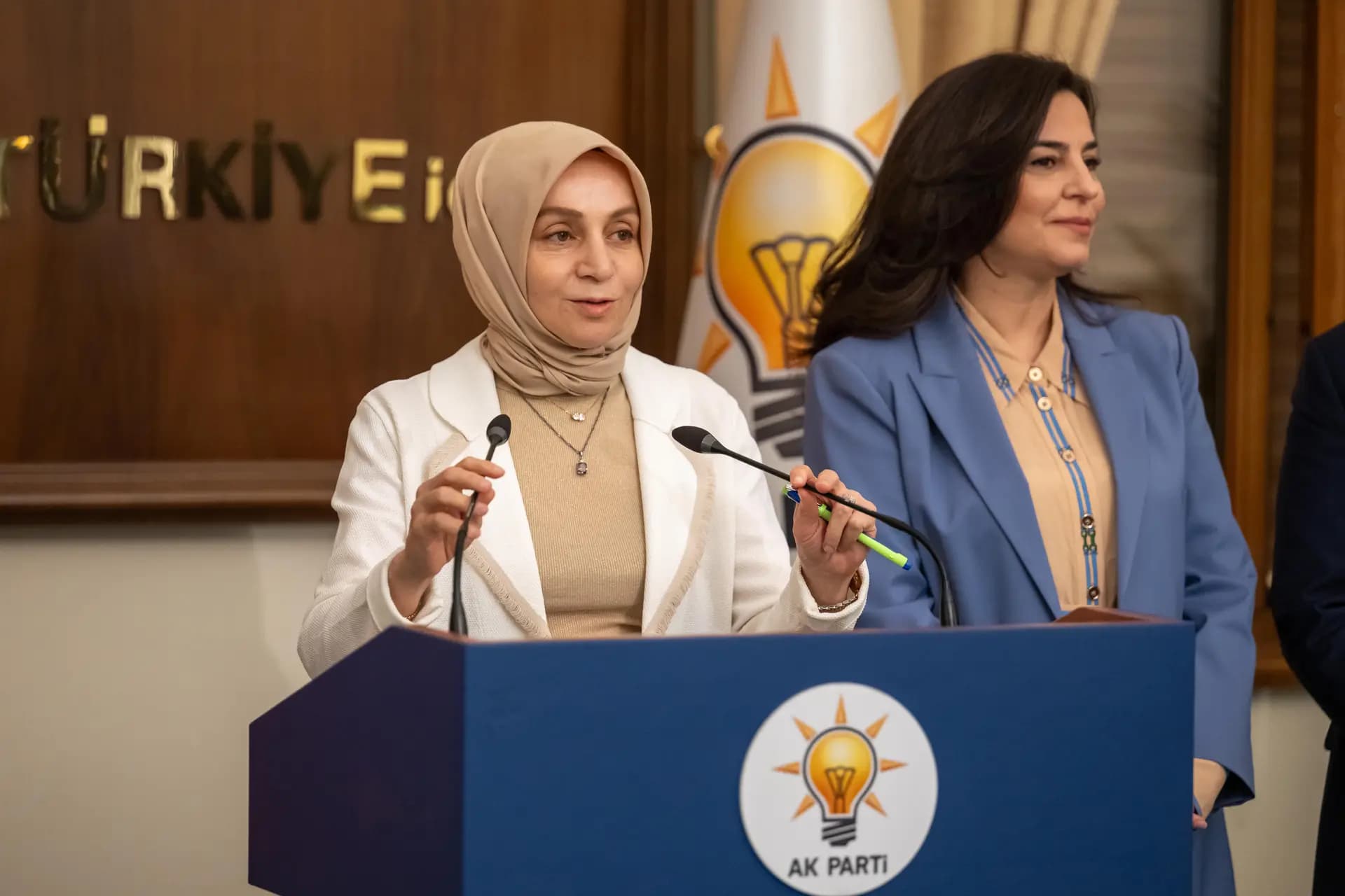Wekîla Serokê Koma AK Partiyê Leyla Şahîn Usta / Wêne: AA