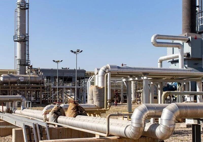 Khor Mor gas field; source: Dana Gas