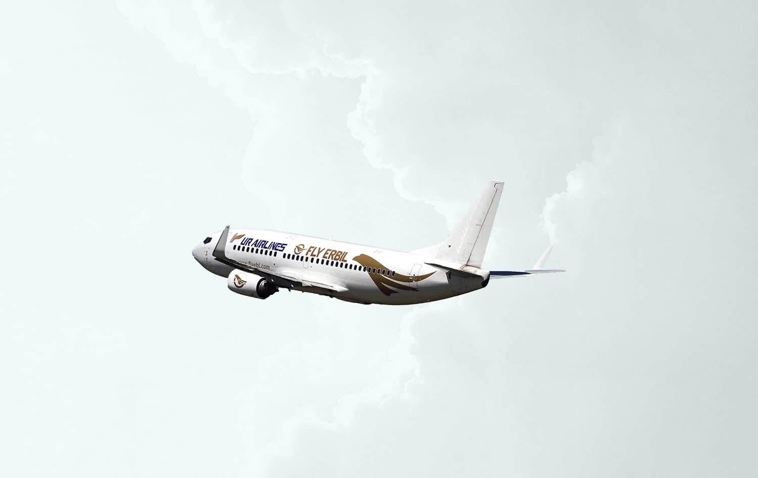 A fly Erbil jet. Graphic: Rudaw