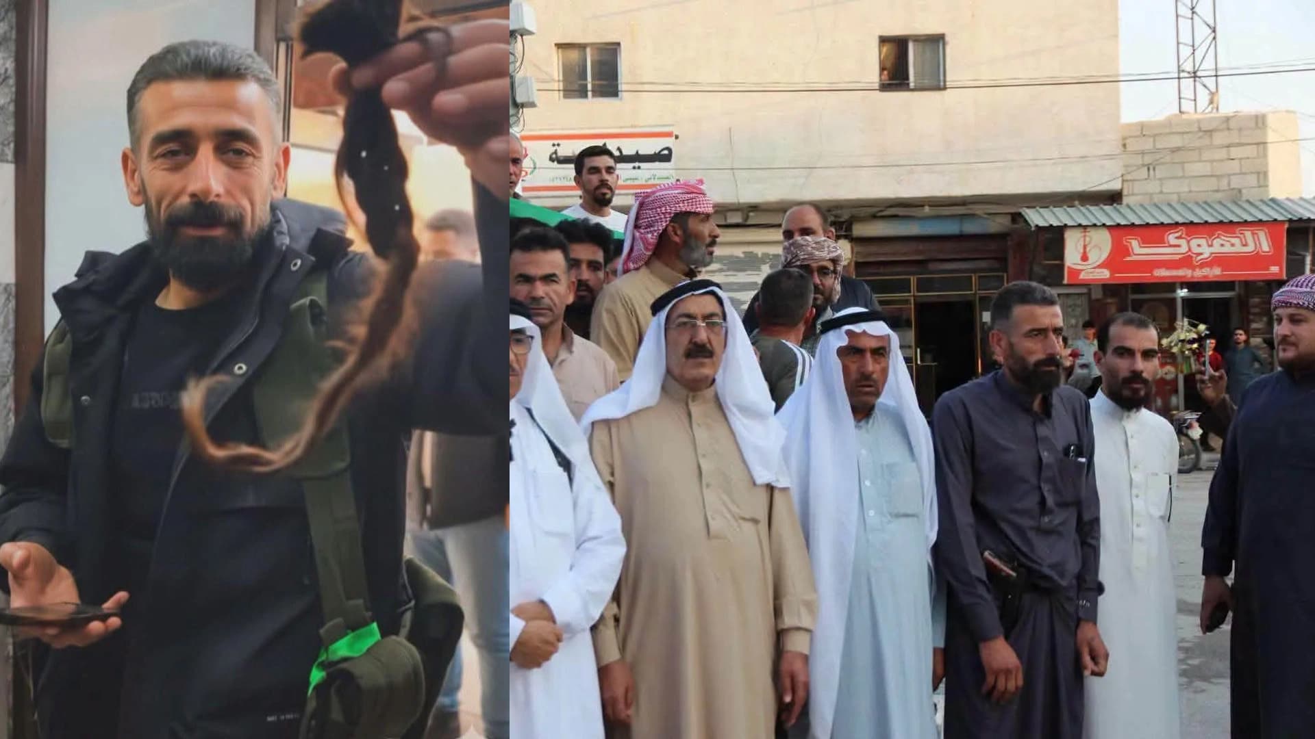 Ramî Deheşê çekdar li Girê Spî beşdarî xwenîşandanê bû