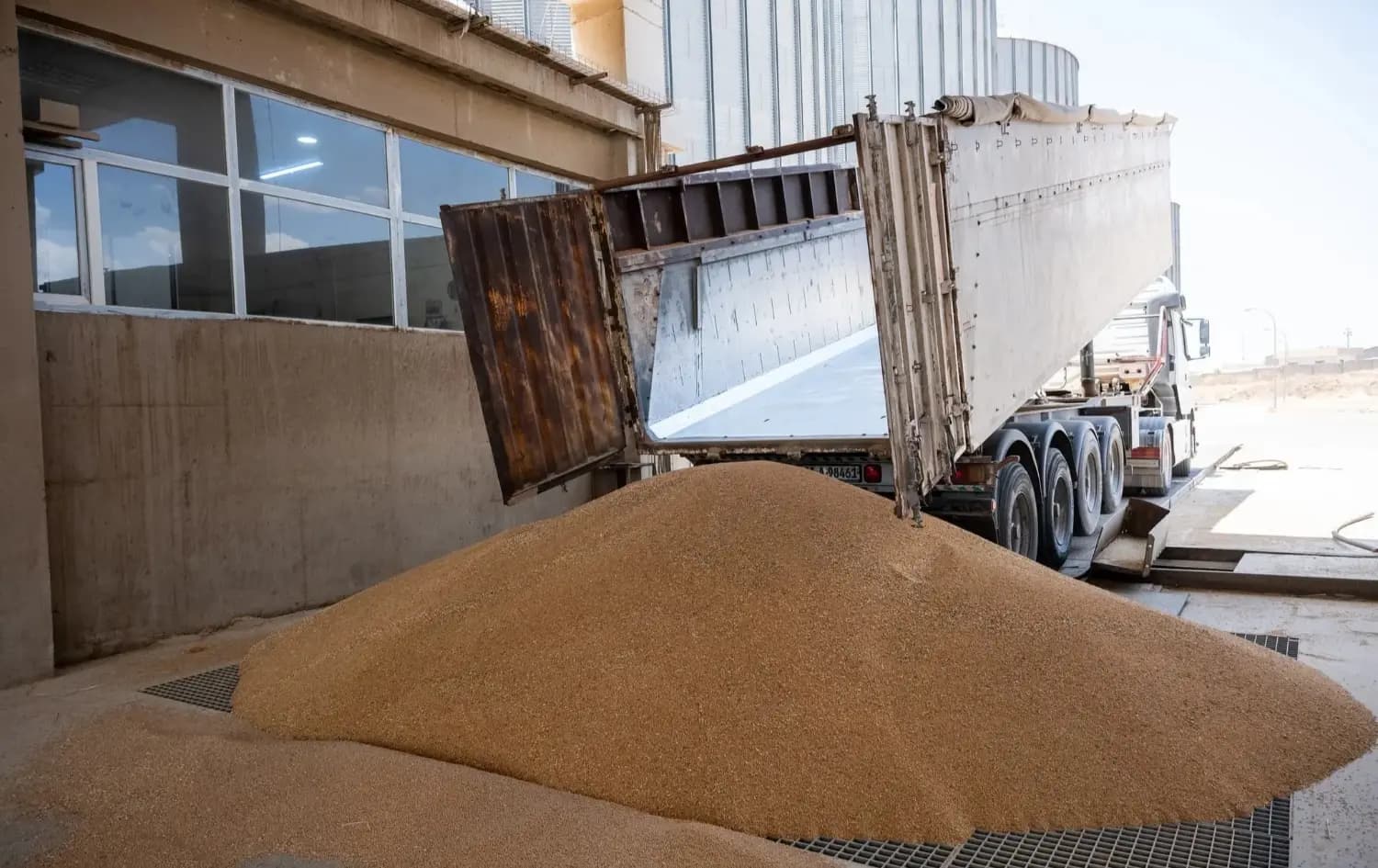 A wheat silo. Photo: Bland Tahir/Rudaw