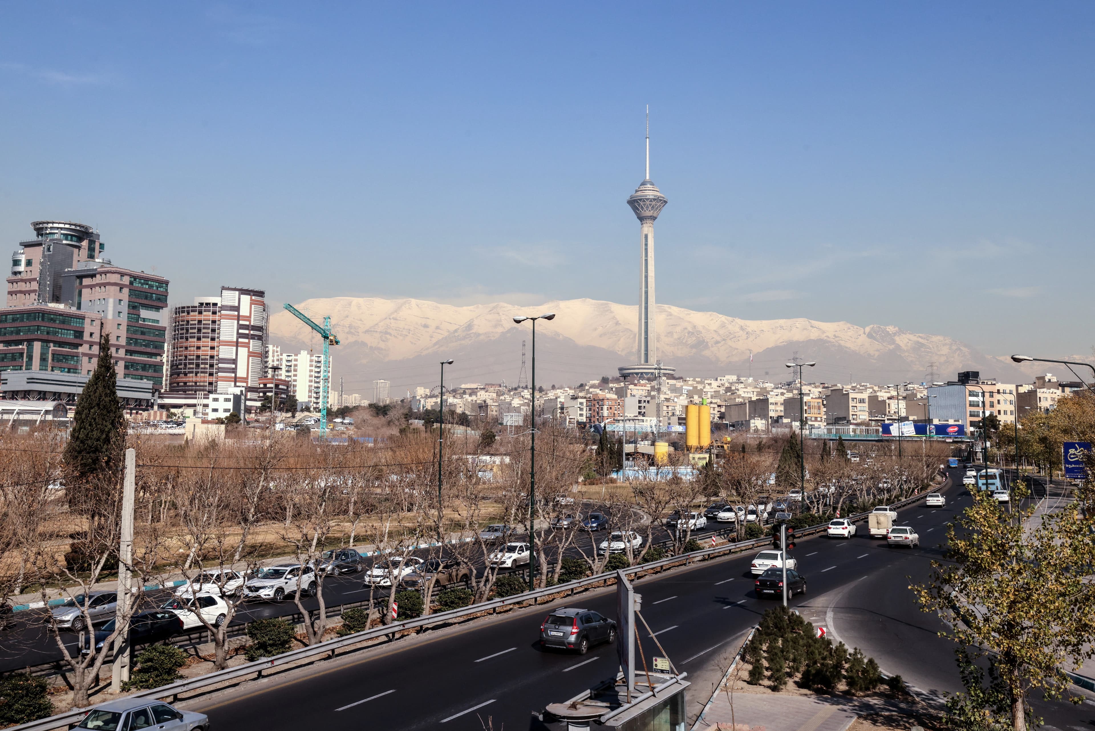 مشهد لمدينة طهران/ صورة أرشيفية-AFP