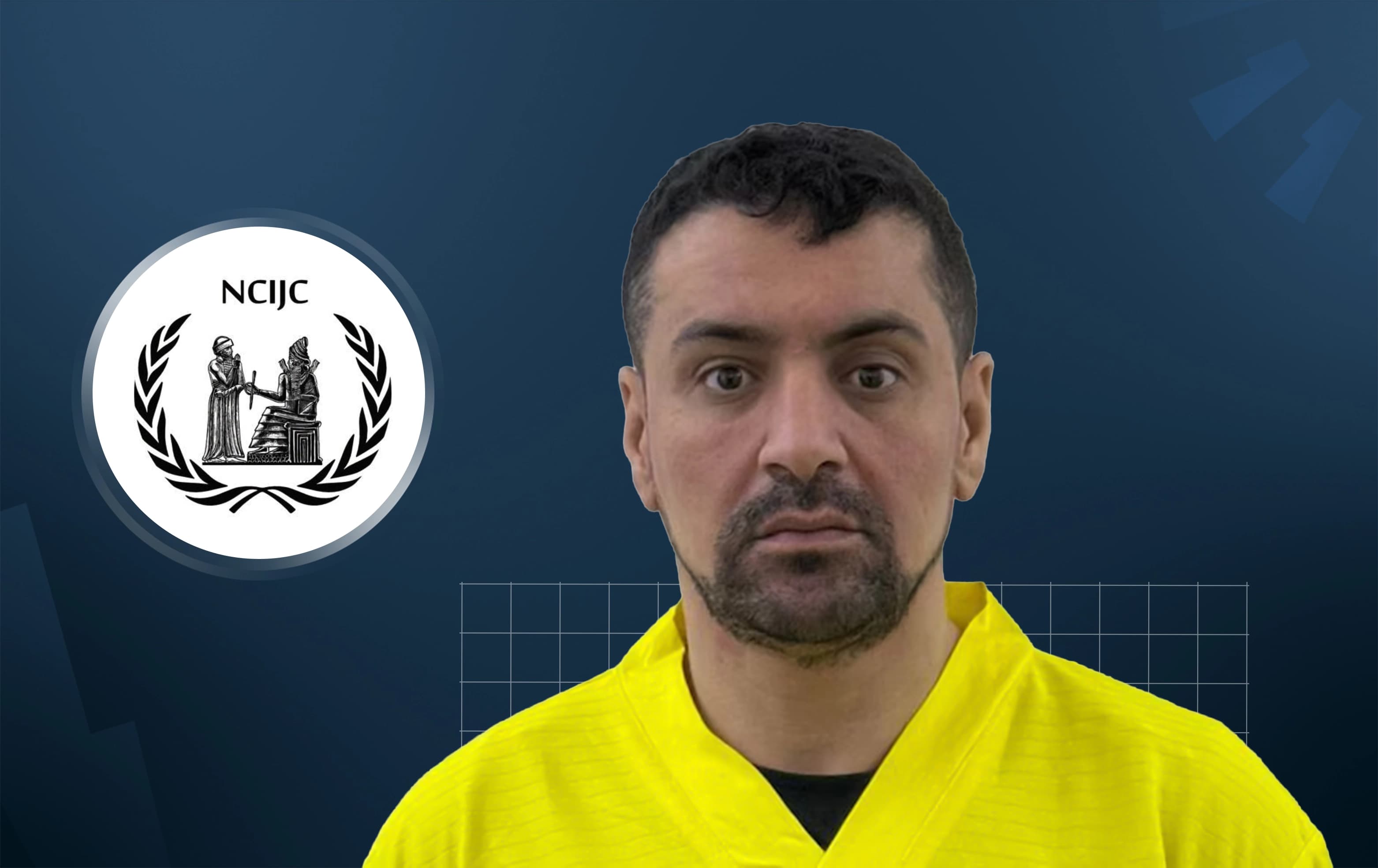 An arrest photo of Kazem Hamad released by Australian Federal Police. Photo: ABC