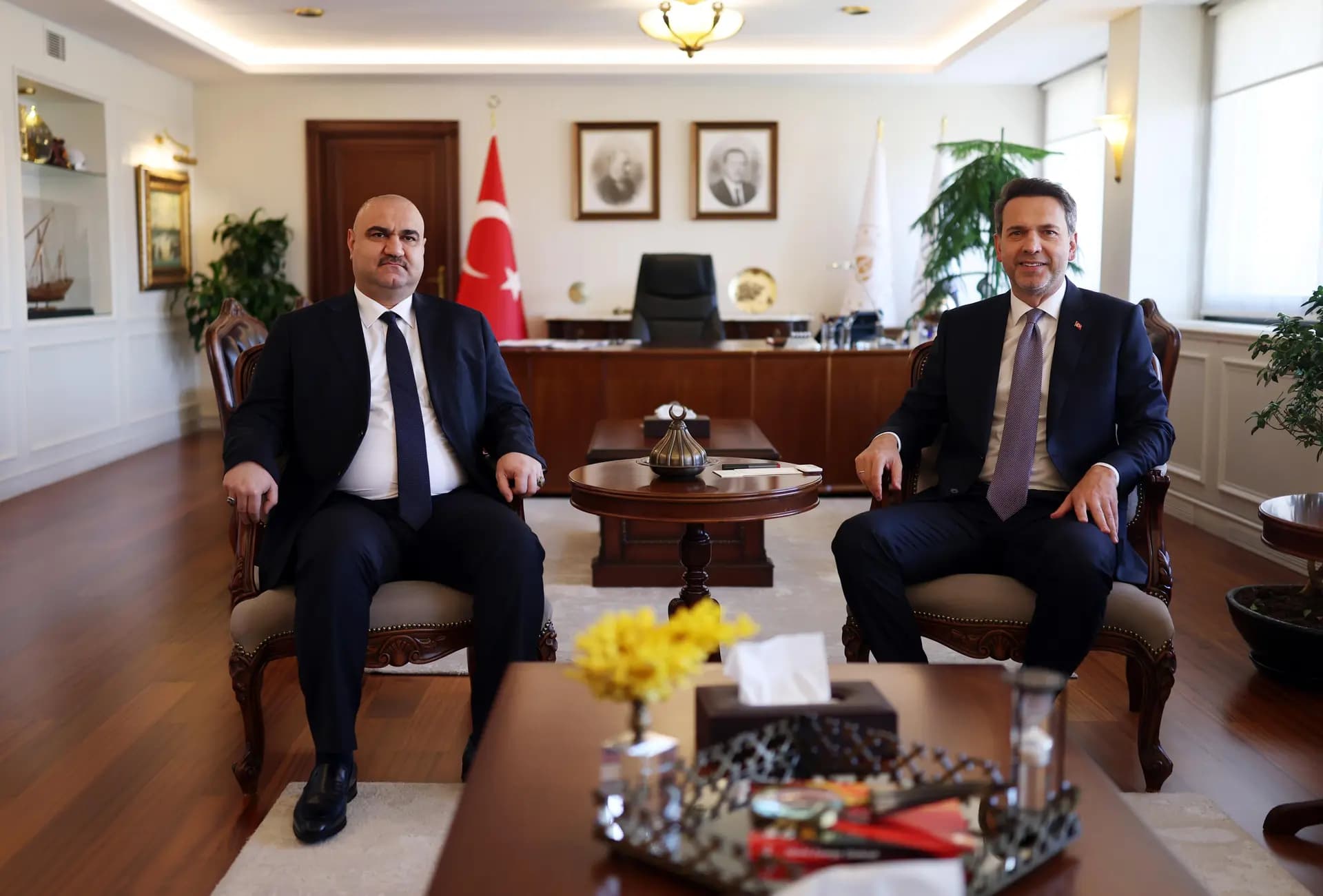 Mehmet Seman Aga û Alparslan Bayraktar