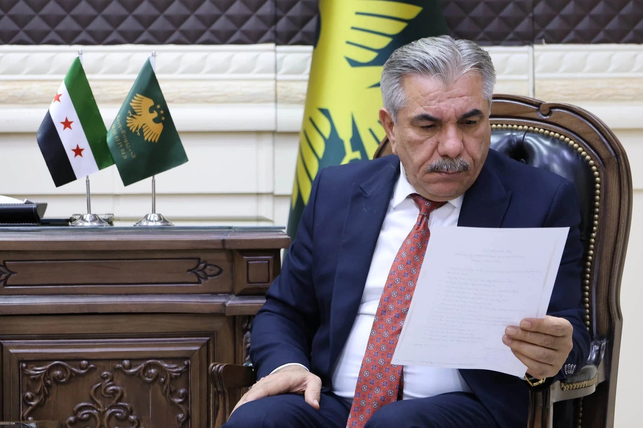 Hasaka Governor Nour al-Din Ahmed. Photo: file/his office