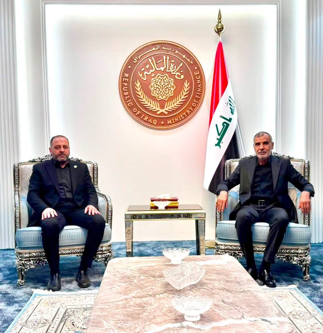 لقاء المطيري مع وزير المالية الاتحادي