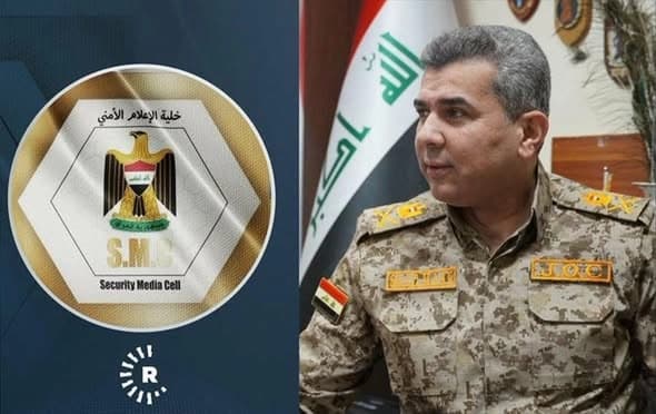 الفريق سعد معن رئيس خلية الإعلام الأمني