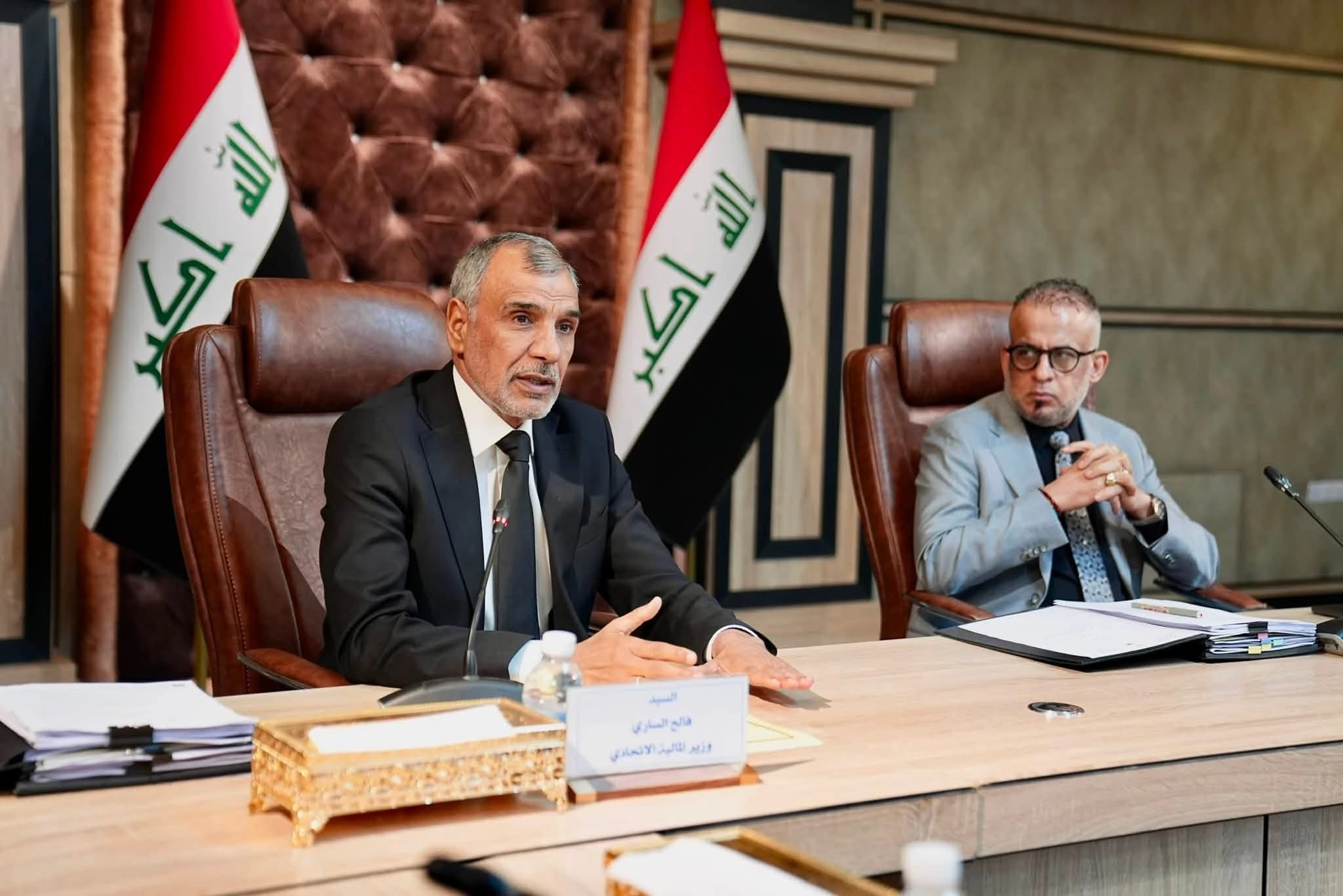 فالح ساری، وەزیری دارایی عێراق