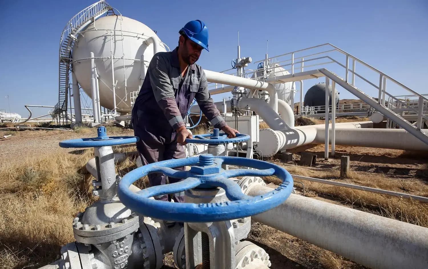 An oil field in Iraq. Photo: file/AFP