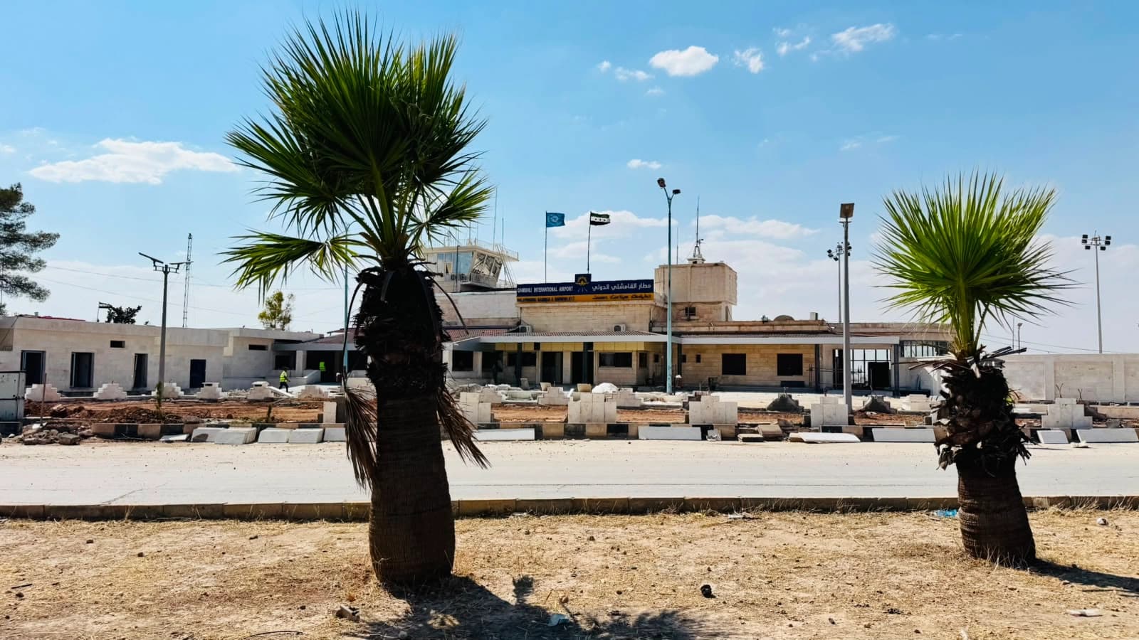 Qamishli International Airport. August 15, 2026. Photo: Fazel Hawramy/ Rudaw