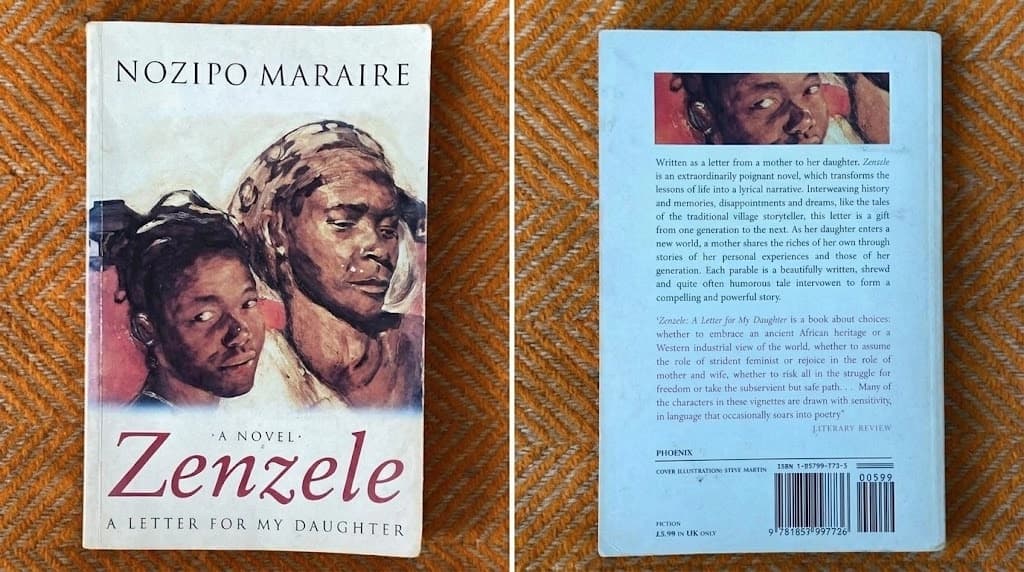 Bergê pirtûka "Zenzele, A Letter for My Daughter" / Wêne: Rûdaw Grafîk