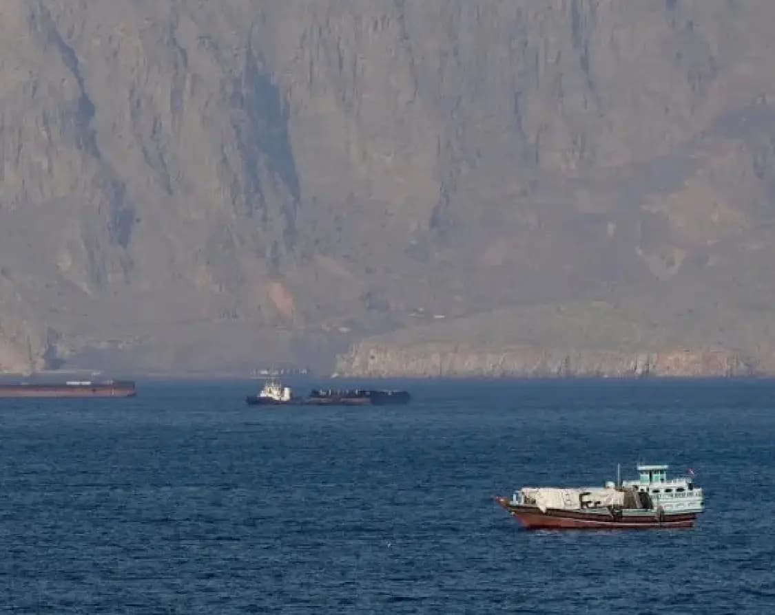 سفن في مضيق هرمز \ أرشيفية