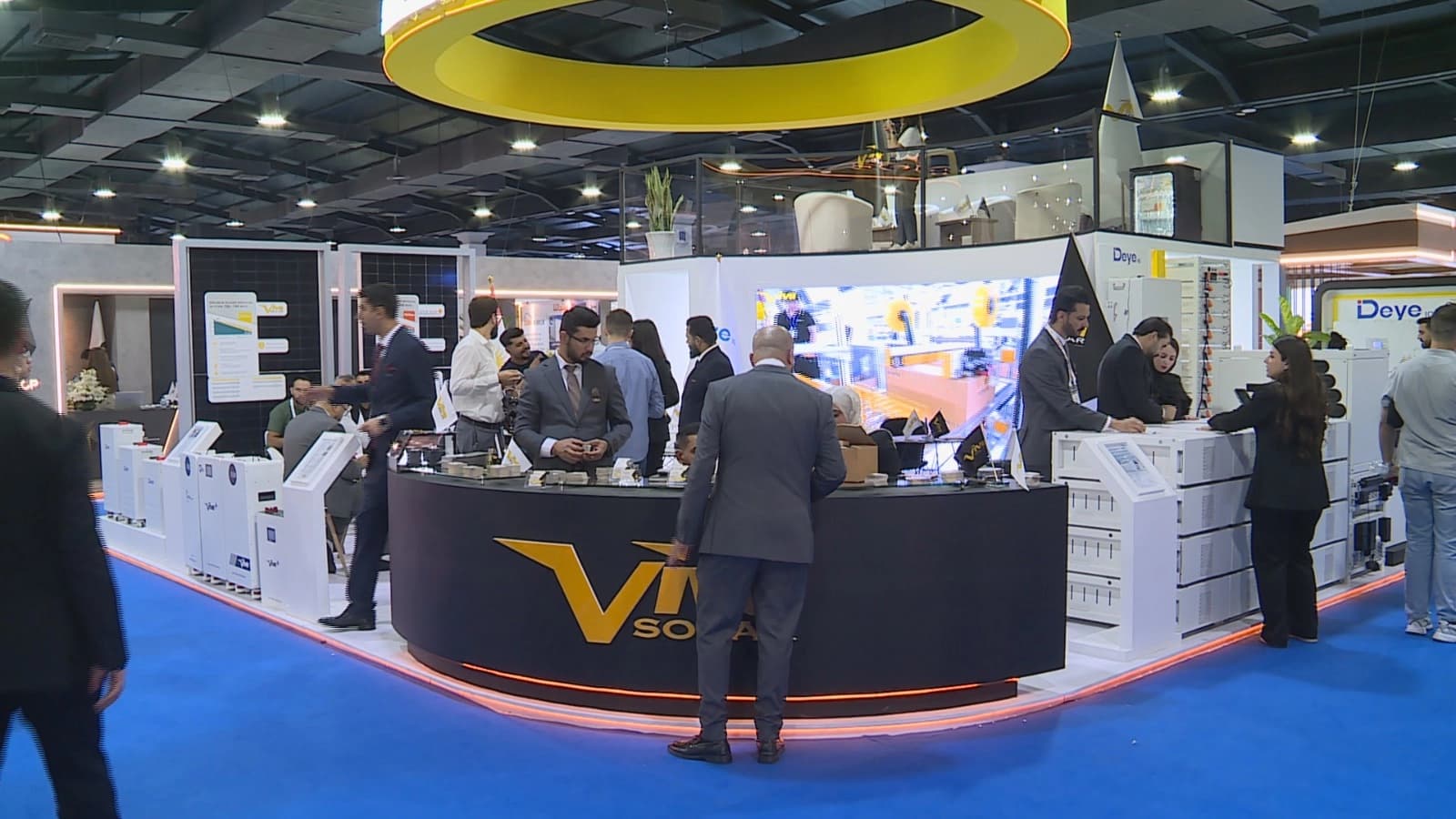 The 16th edition of the Erbil Build Expo kicked off in the Kurdish capital on August 27, 2026. Photo: Screengrab/Rudaw