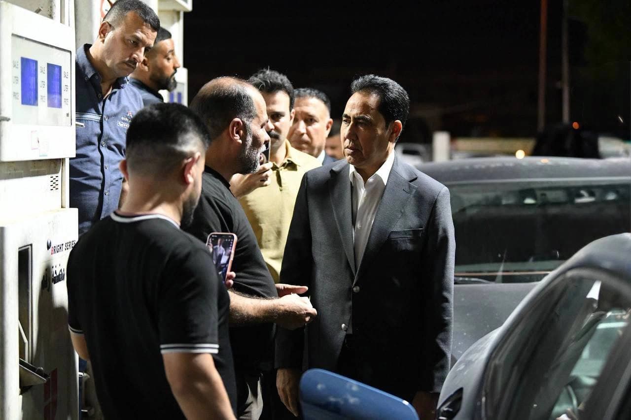 پارێزگاری نەینەوا چووەتە بەنزینخانەیەک.