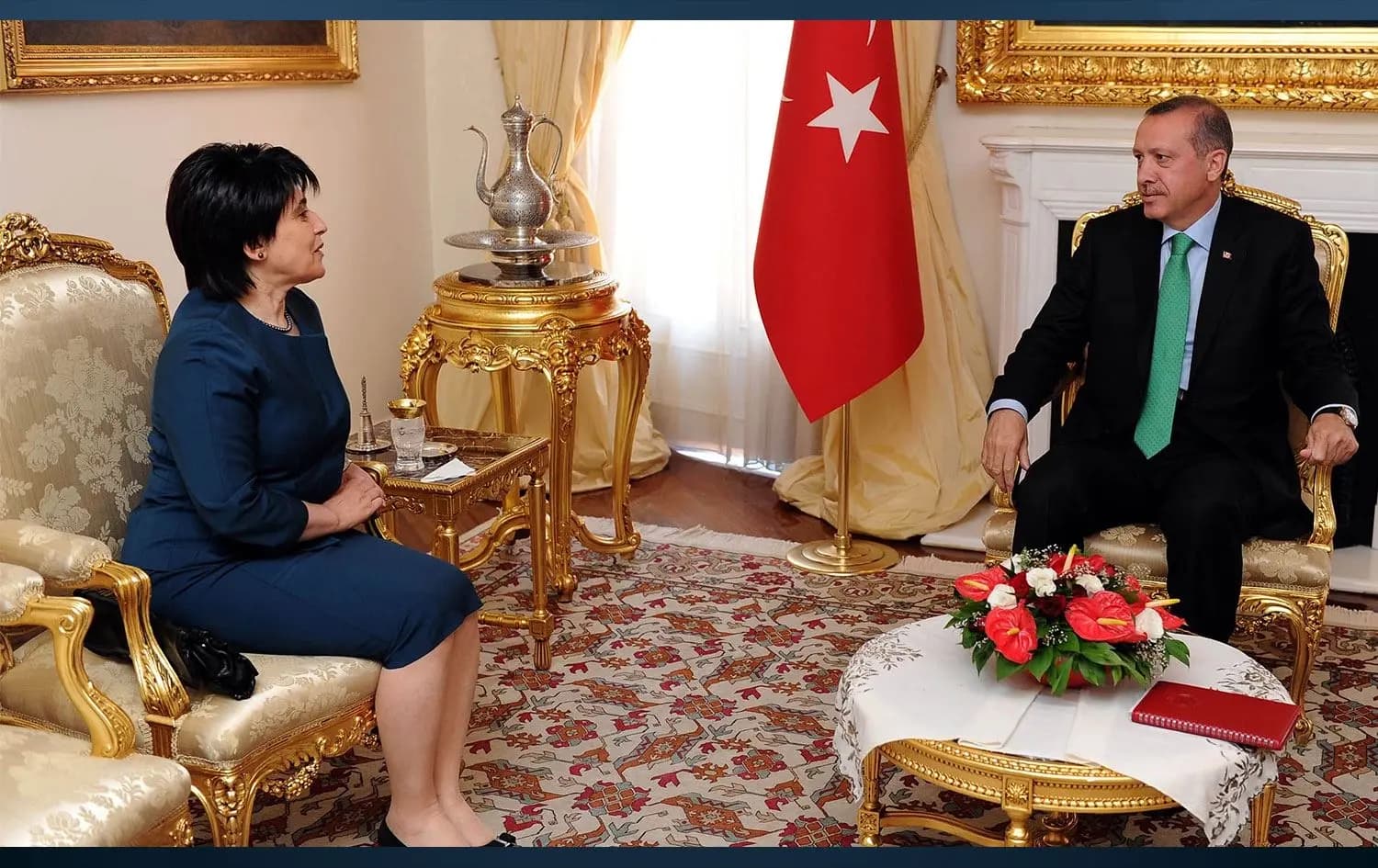 Leyla Zana û Recep Tayyîp Erdogan / Wêne: Arşîv