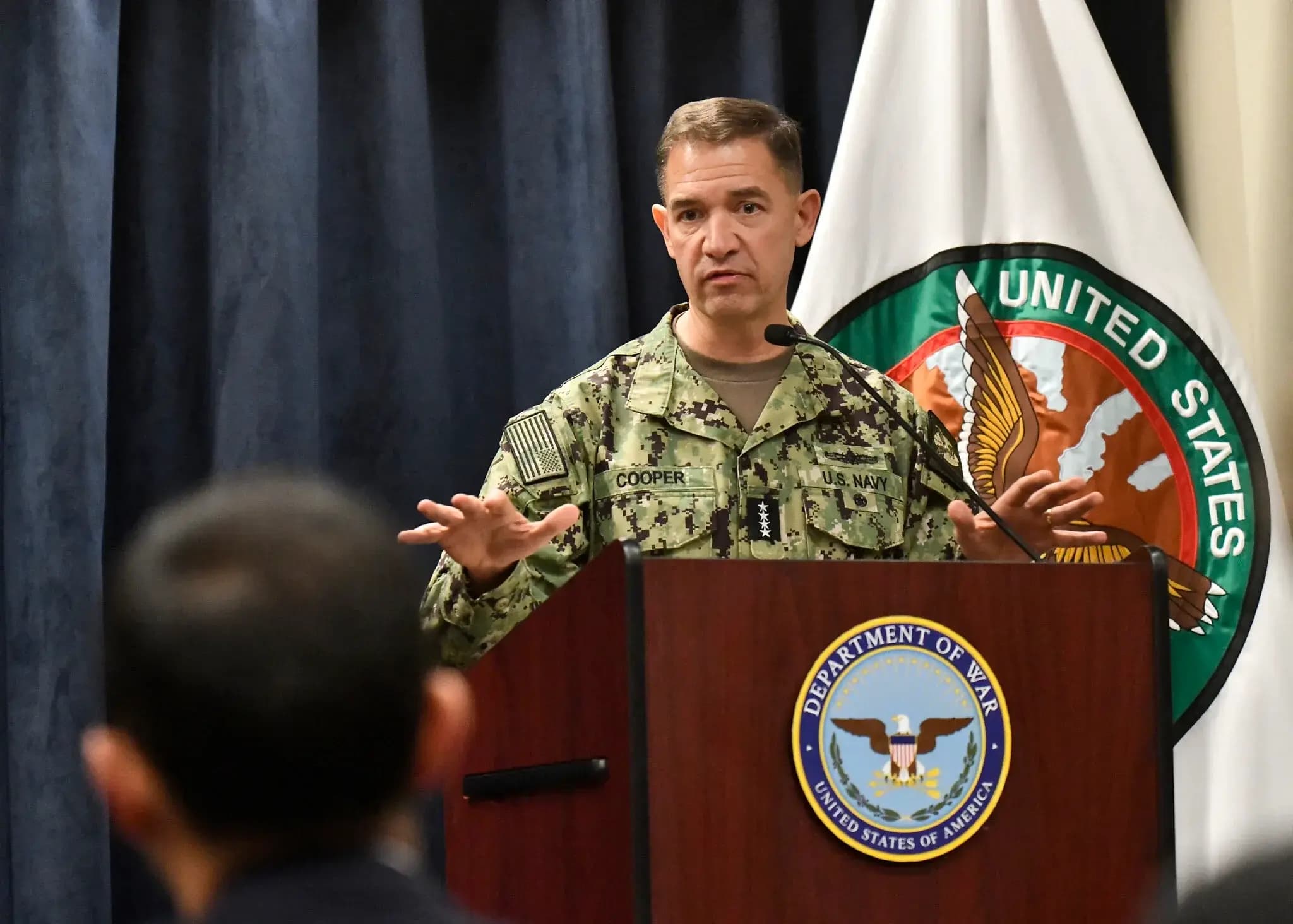 Foto: ABD Merkez Kuvvetler (CENTCOM) Komutanı Amiral Brad Cooper