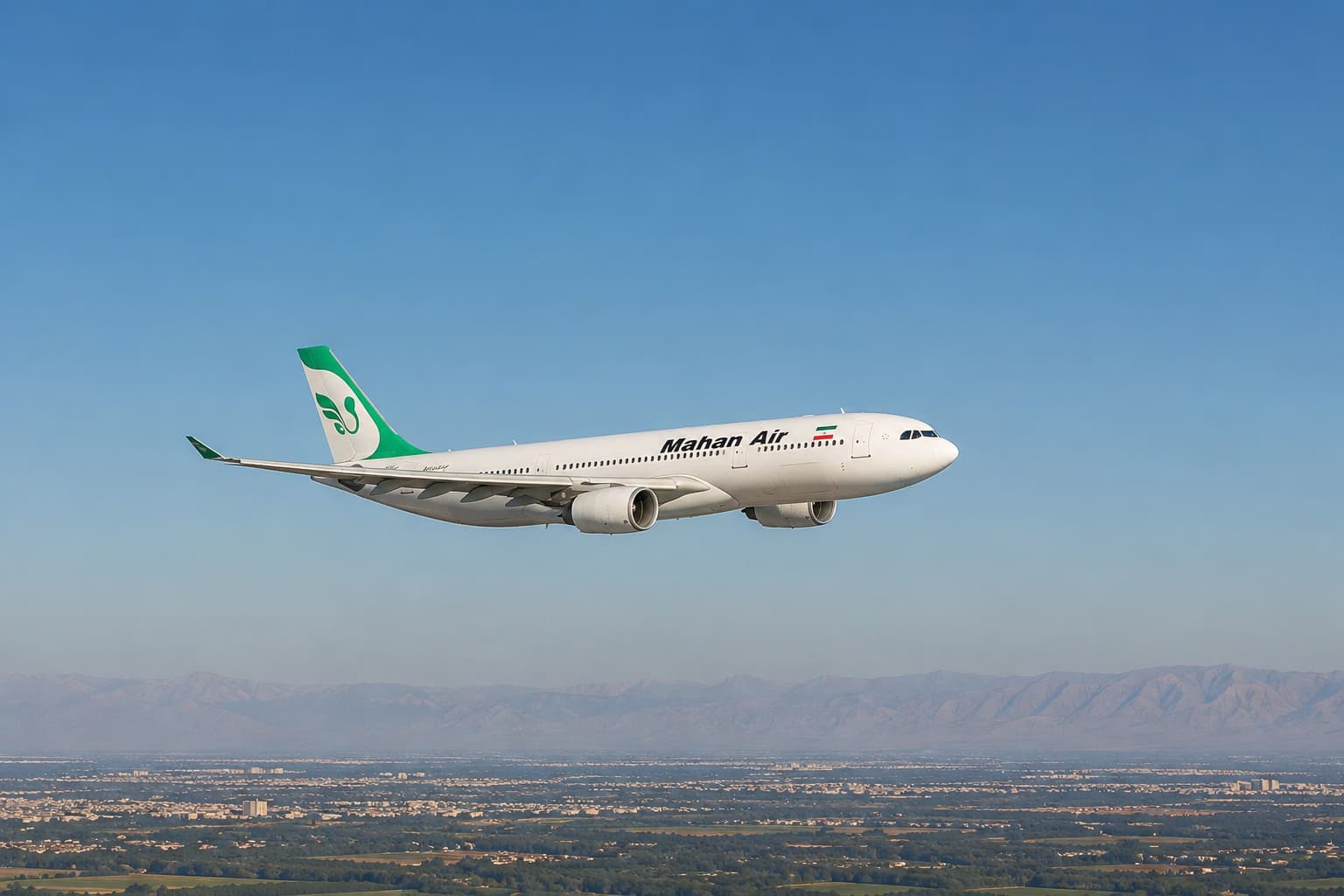 فڕۆکەیەکی هێڵی ئاسمانی ماهان ئێر