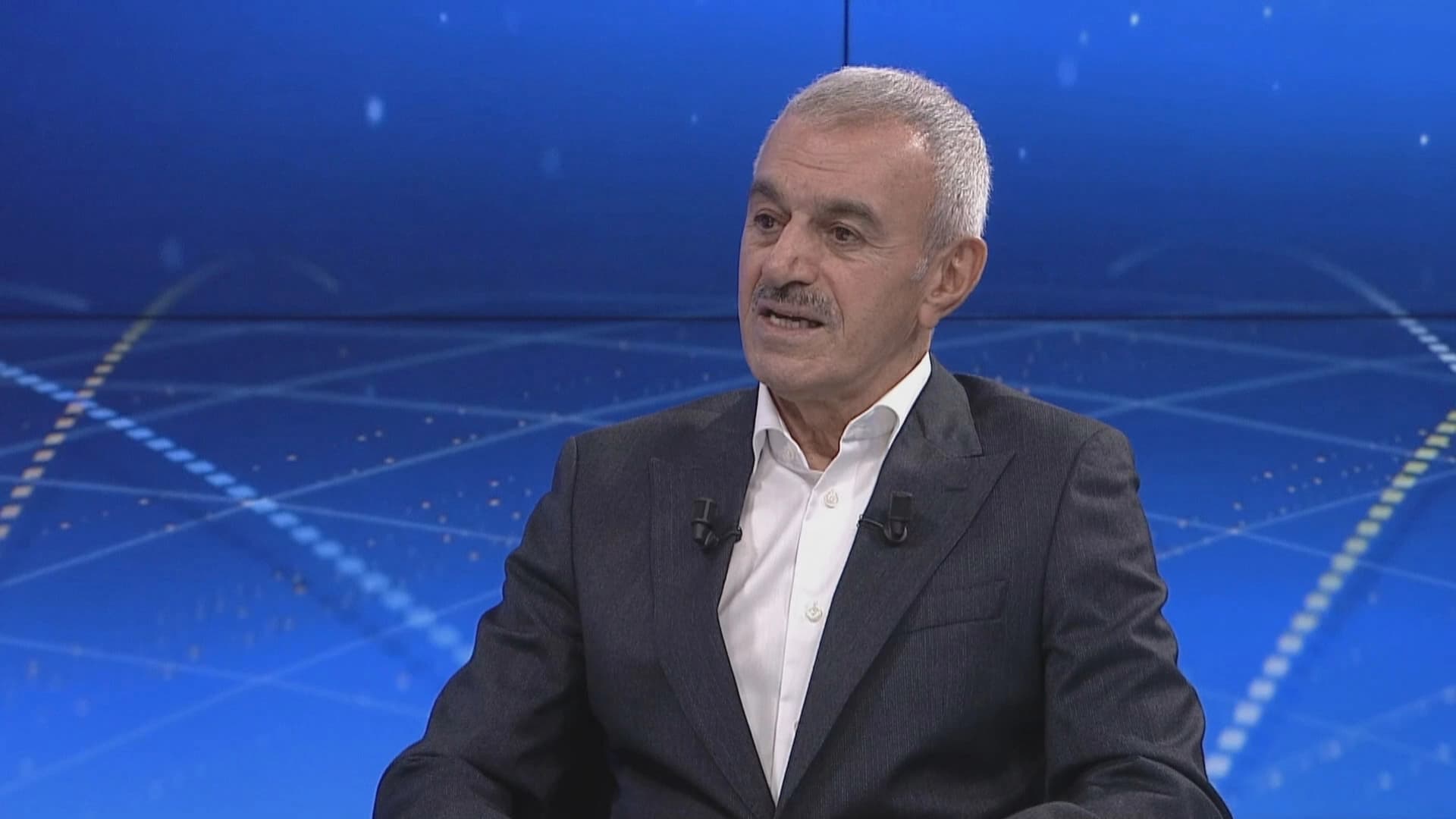 Mustafa Sayid Qadir, Vice President of the Kurdistan Region, speaks to Rudaw in an interview on September 23, 2026. Photo: Screengrab/ Rudaw