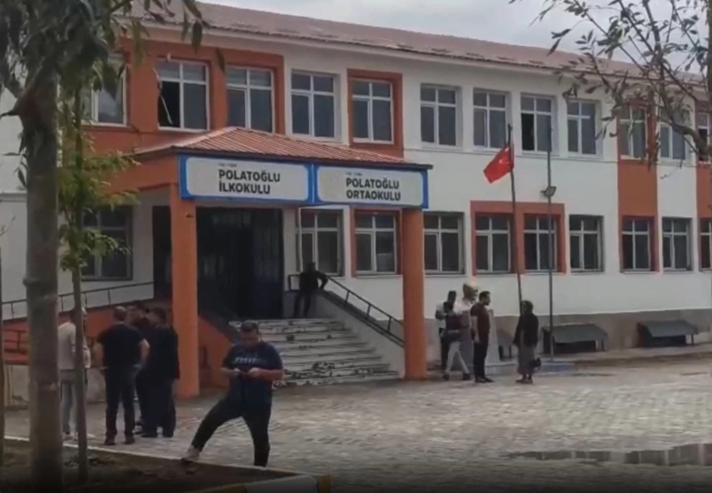 Olayın yaşandığı olul. / Foto: Video alıntısı