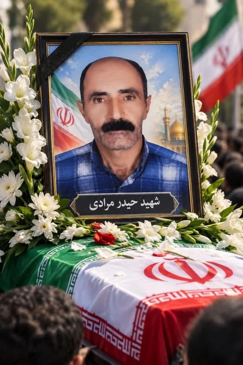 Haidar Moradi, a Basij member targeted and killed on Monday by gunmen believed to be affiliated with Kurdish dissident group. Photo: Social media
