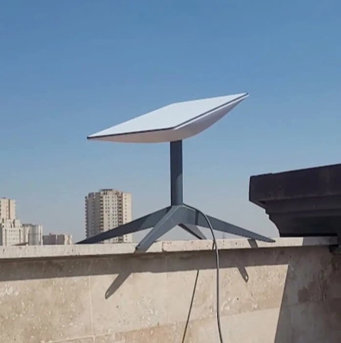 A Starlink satellite dish. Photo: IRNA