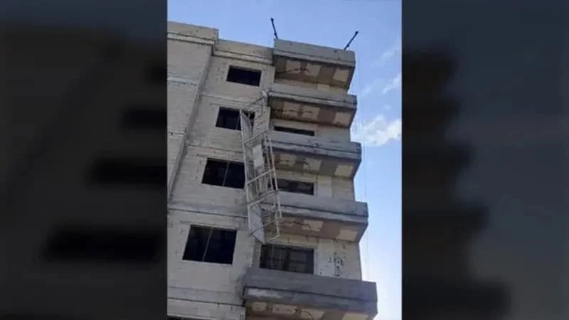 سقالة بناء / الصورة: وكالات
