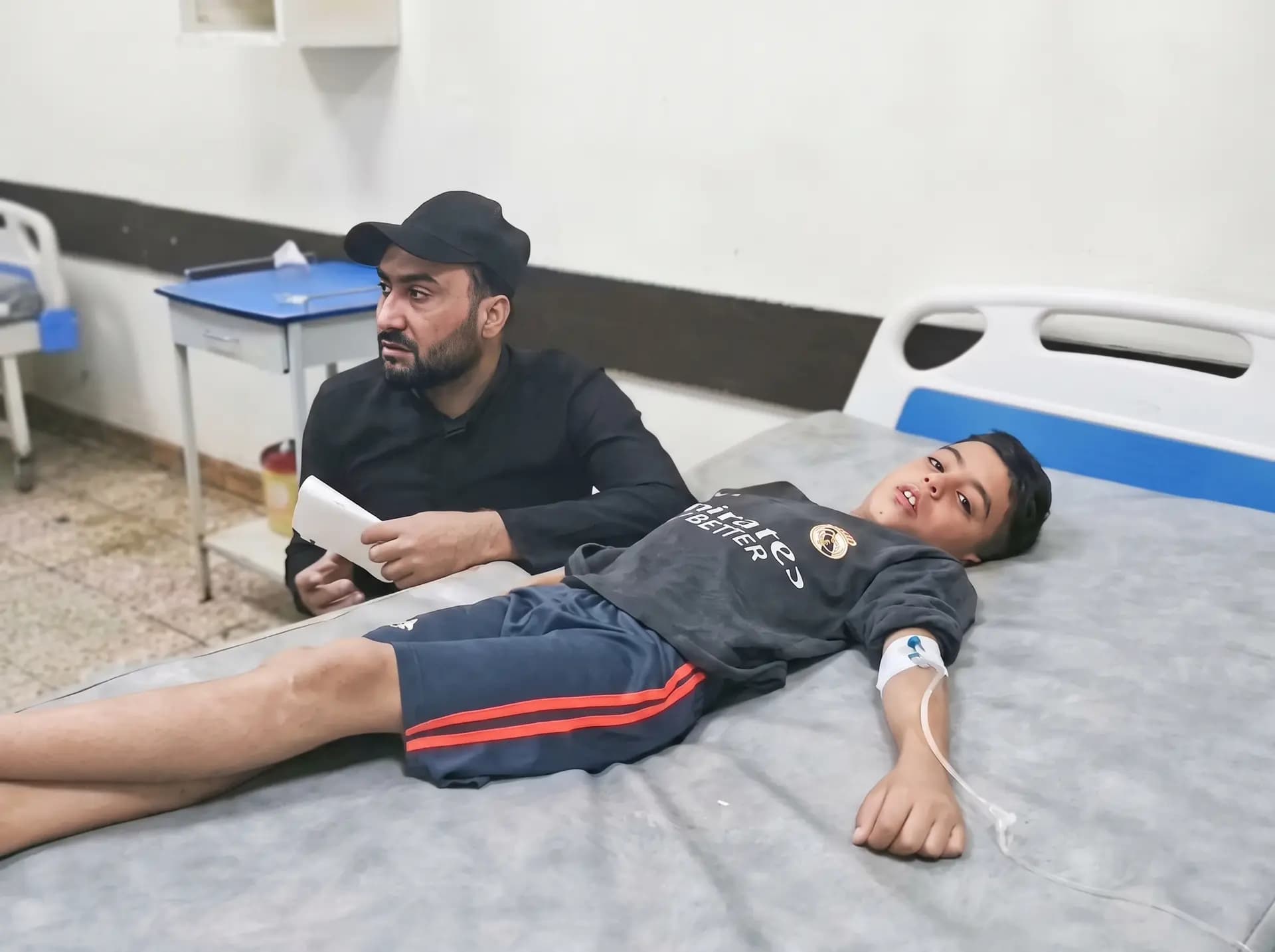 أحد المصابين