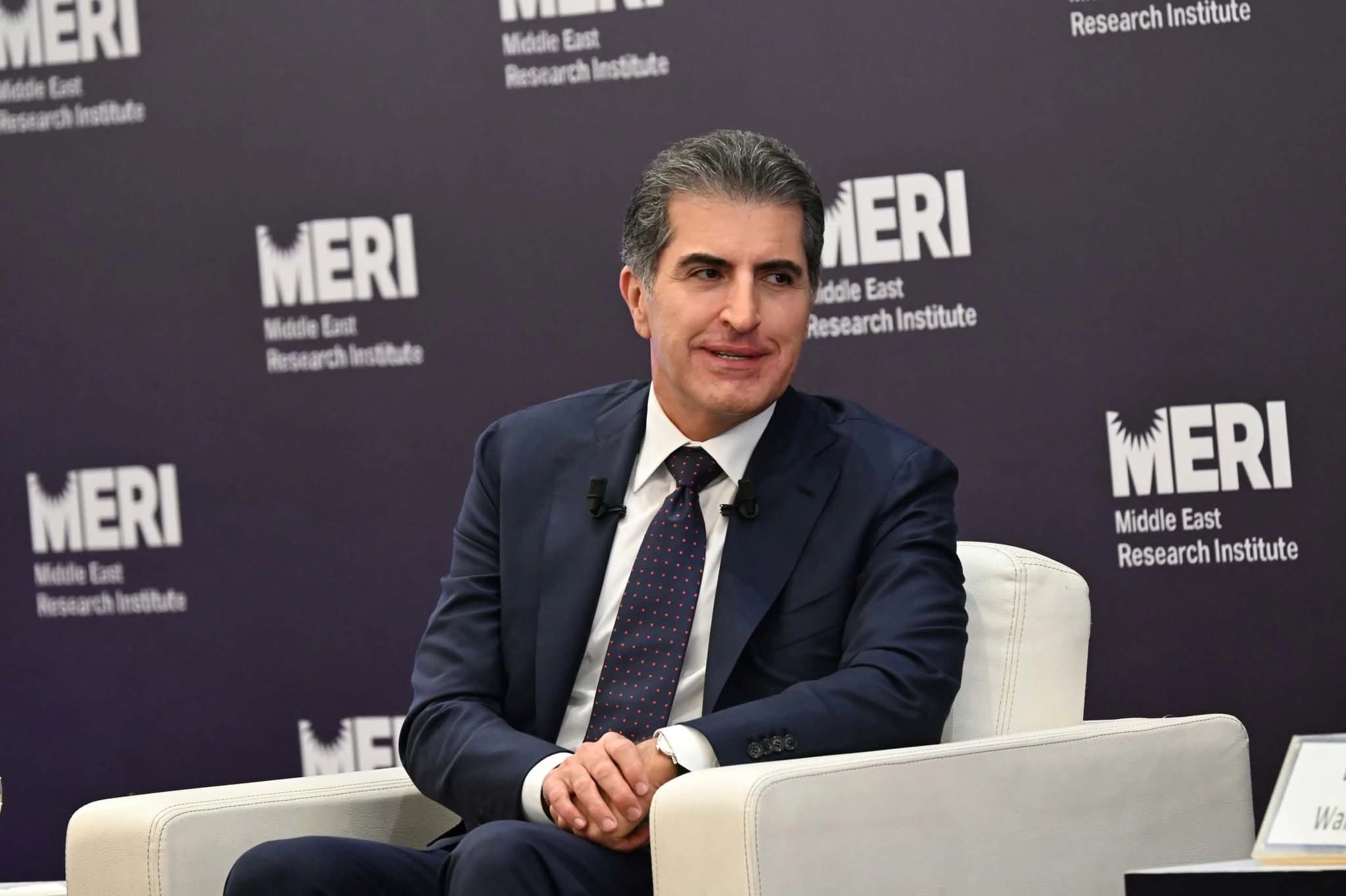 رئيس اقليم كوردستان نيجيرفان بارزاني في ملتقى ميري 2026